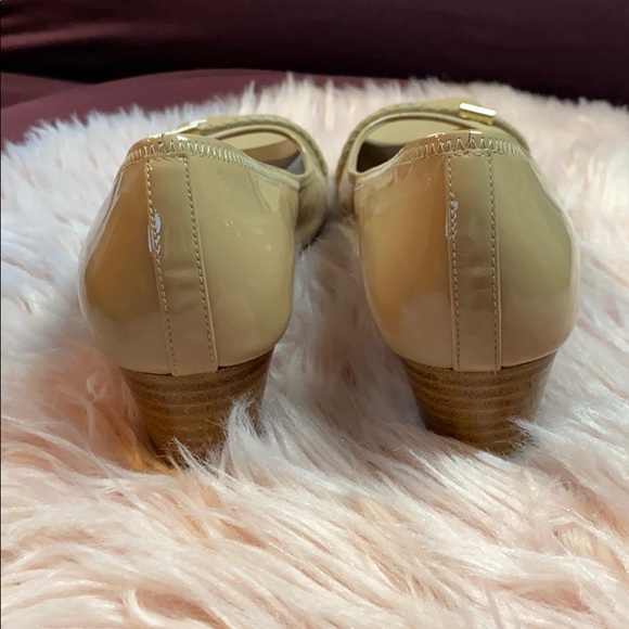 Cole Haan peep toe wedges - Picture 3 of 5